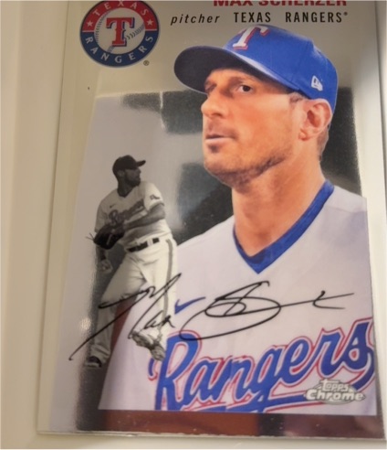 2023 Topps Chrome Platinum Anniversary #226 Max Scherzer — front
