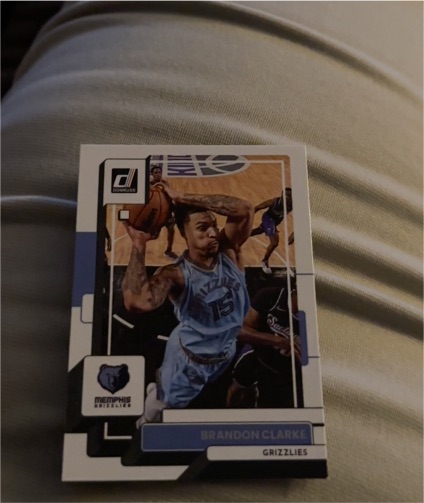 2022-23 Donruss #184 Brandon Clarke — front