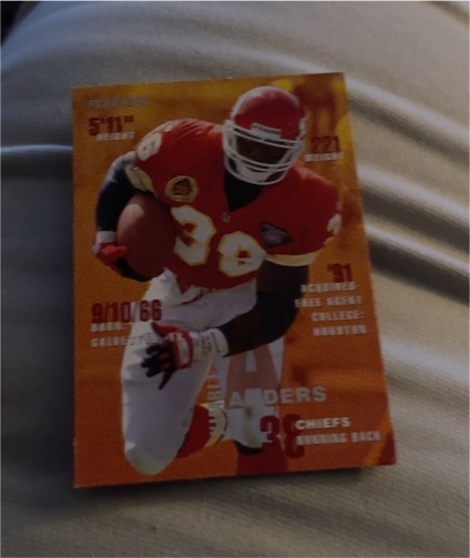 1995 Fleer #38 Kimble Anders — front
