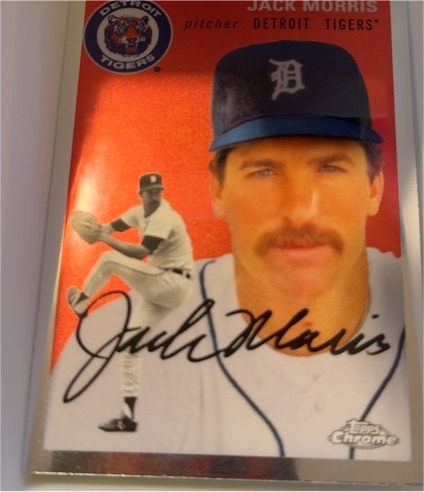 2023 Topps Chrome Platinum Anniversary #389 Jack Morris — front