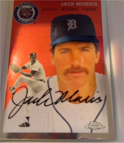 2023 Topps Chrome Platinum Anniversary #389 Jack Morris — front
