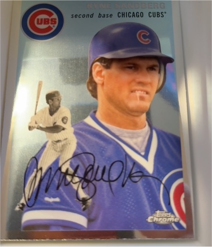 2023 Topps Chrome Platinum Anniversary #467 Ryne Sandberg — front