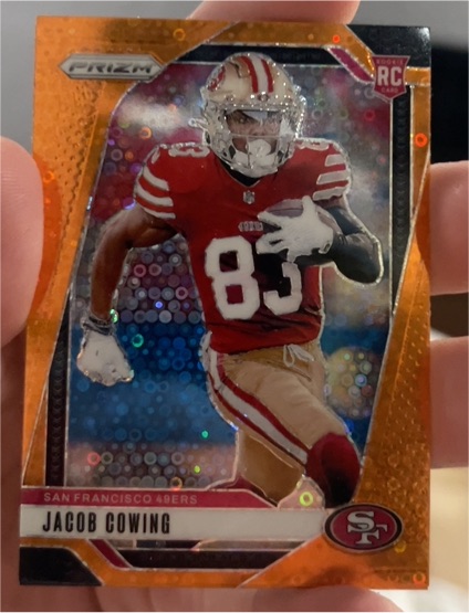 2024 Panini Prizm #335 Jacob Cowing RC — front