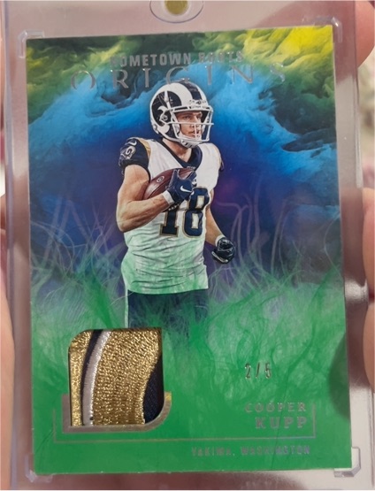 2020 Panini Origins Hometown Roots #HR-18 Cooper Kupp — front