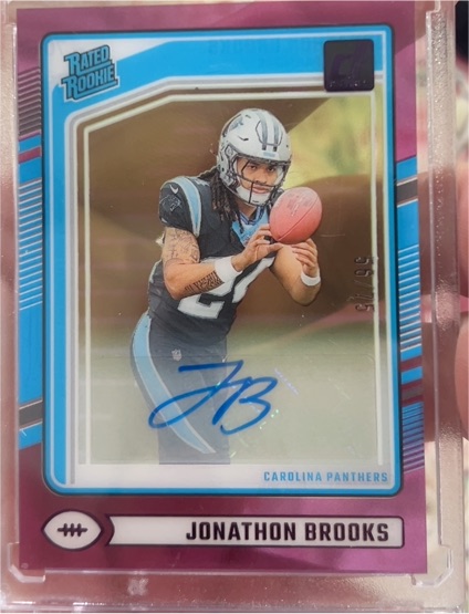 2024 Panini Clearly Donruss #70 Jonathon Brooks — front