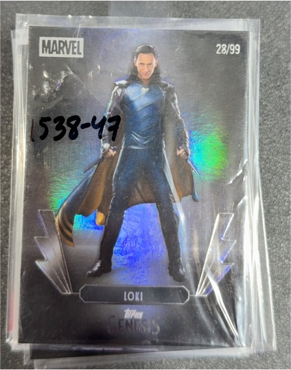 2025 Topps Disney Genesis #28 Loki — front