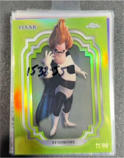 2024 Topps Chrome Disney #102 Syndrome — front