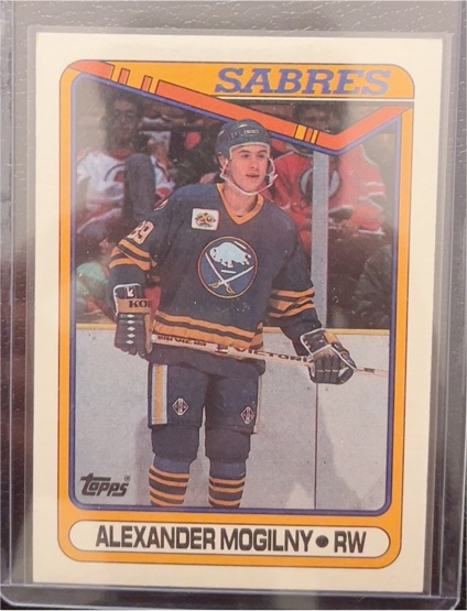 1990 Topps #42 Alexander Mogilny — front