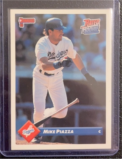 1993 Donruss #209 Mike Piazza — front
