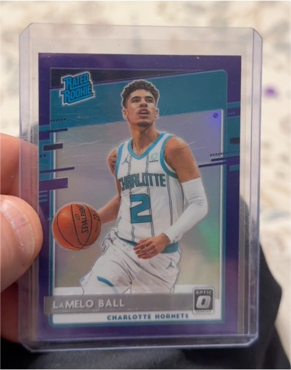 2020-21 Panini Donruss Optic #153 LaMelo Ball — front