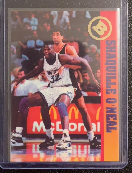 1993 Ballstreet #6 Shaquille O'Neal Orlando Magic — front