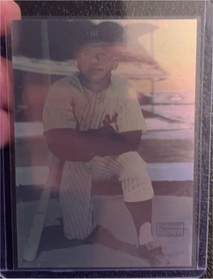 Mickey Mantle Edition Limited Printing Promo Card #7 — front
