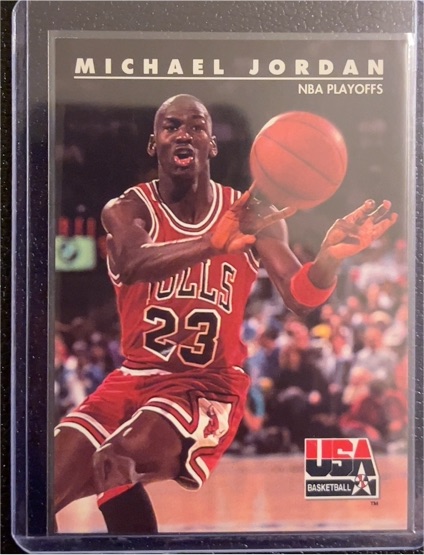 1992 SkyBox USA #42 Michael Jordan — front
