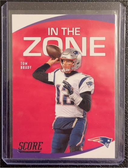 2020 Score In The Zone #IZ-TB Tom Brady — front