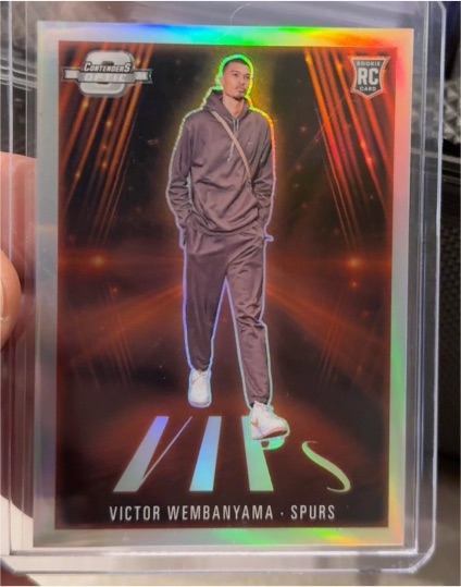 2023-24 Panini Contenders Optic VIPs #4 Victor Wembanyama — front