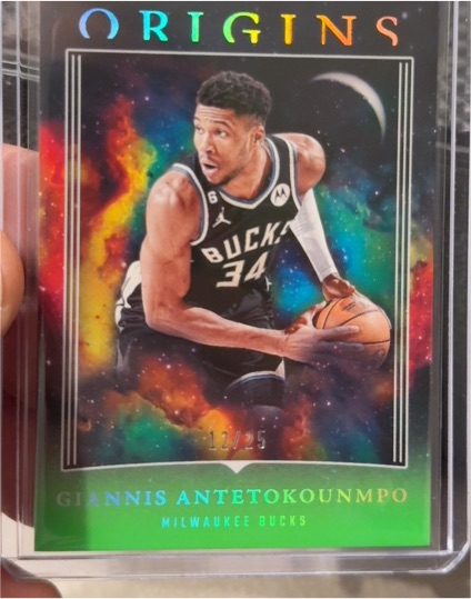 2023-24 Panini Origins #43 Giannis Antetokounmpo — front