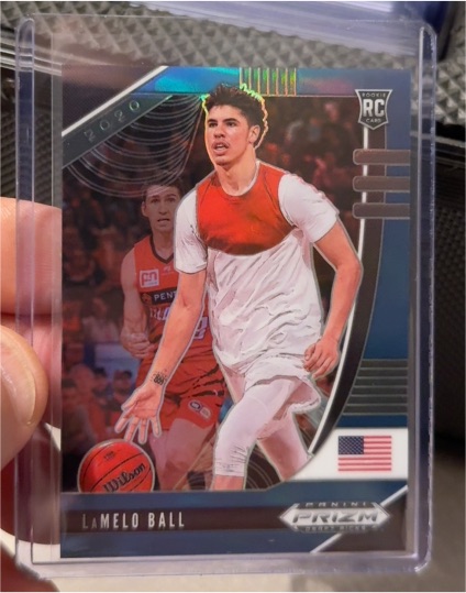 2020 Panini Prizm Draft Picks #43 LaMelo Ball — front