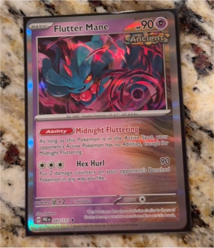 2024 Pokémon #043 Flutter Mane — front
