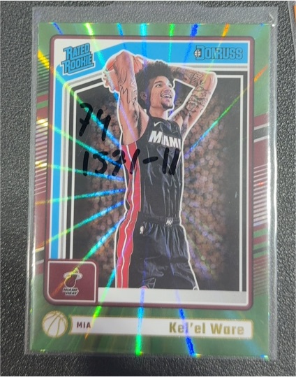 2024-25 Donruss #221 Kel'el Ware — front