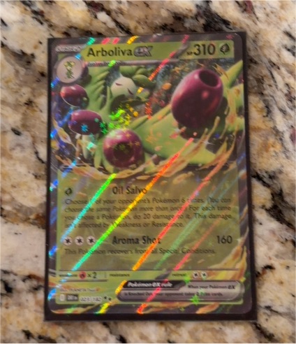 2023 Pokémon TCG Destined Rivals #023 Arboliva GX — front