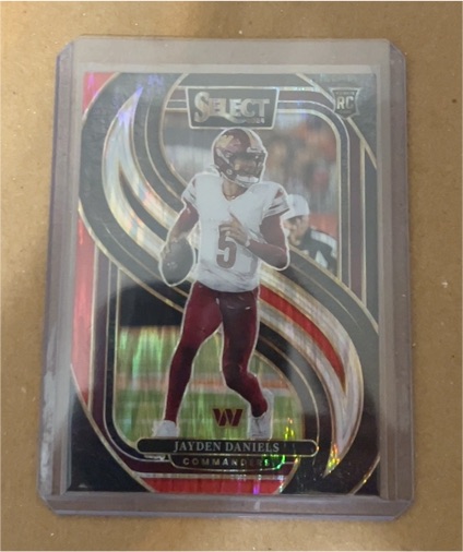 2024 Panini Select #112 Jayden Daniels — front