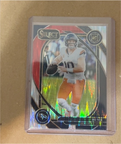 2024 Panini Select #221 Bo Nix — front