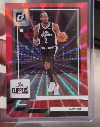 2022-23 Panini Donruss #123 Kawhi Leonard — front