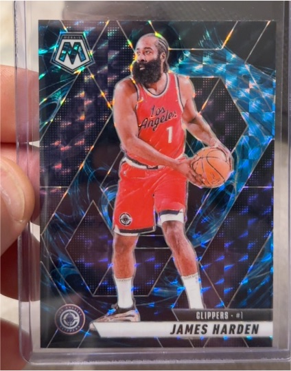 2024-25 Panini Mosaic #1 James Harden — front