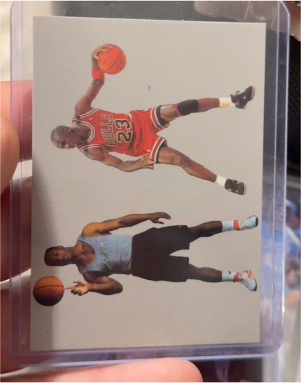 1990 Sports Illustrated for Kids "Bo Knows Jordan" Basketball Card — front