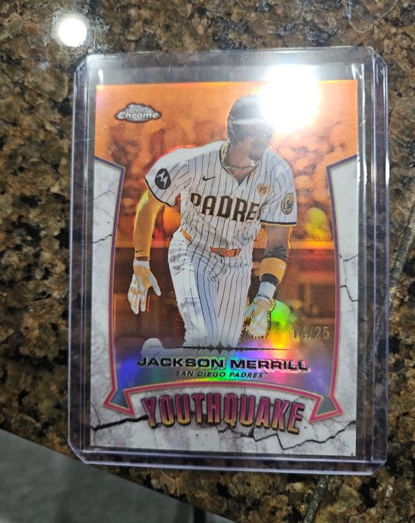 2025 Topps Chrome #YQ-25 Jackson Merrill — front