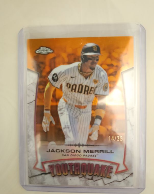 2025 Topps Chrome Baseball #YG-48 Jackson Merrill — front