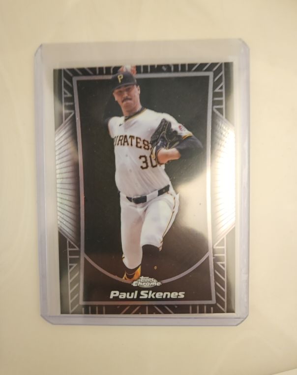 2025 Topps Chrome #SE-9 Paul Skenes Shadow Etch SSP — front