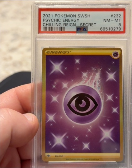 2021 Pokemon SWSH #232 Psychic Energy — front
