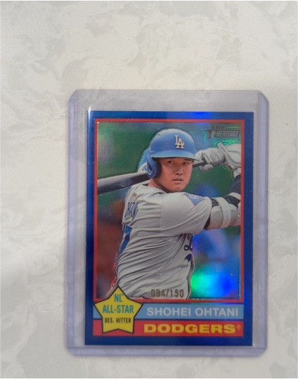 2025 Topps Heritage #148 Shohei Ohtani — front