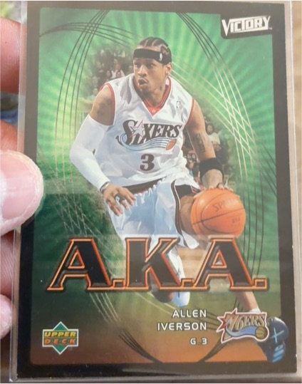 2003-04 Upper Deck Victory #202 Allen Iverson — front