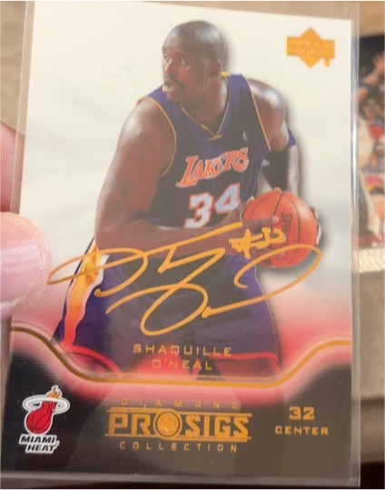2004-05 Upper Deck Pro Sigs #32 Shaquille O'Neal — front