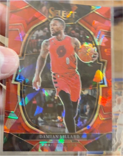 2022-23 Panini Select #7 Damian Lillard — front