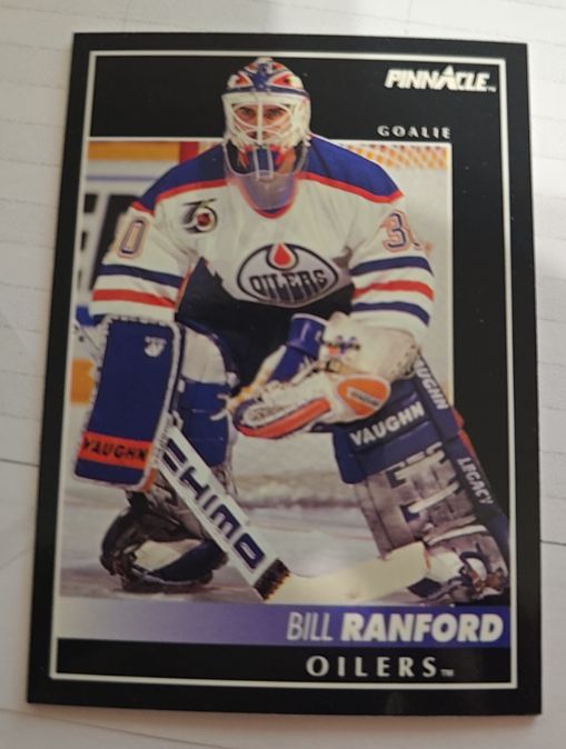 1992-93 Pinnacle #4 Bill Ranford — front