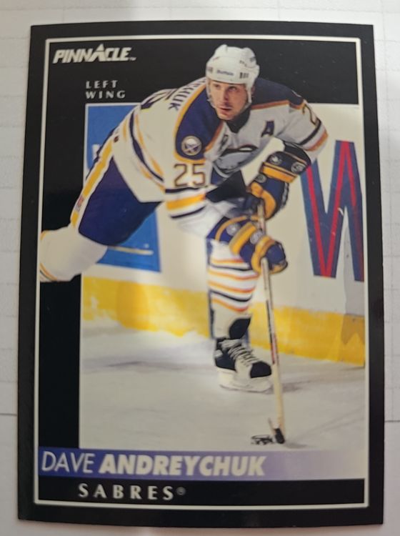 1992-93 Pinnacle #58 Dave Andreychuk — front