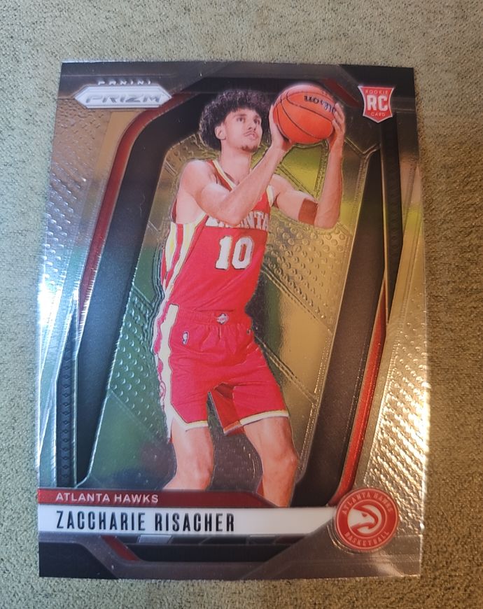 2024-25 Panini Prizm #265 Zaccharie Risacher — front