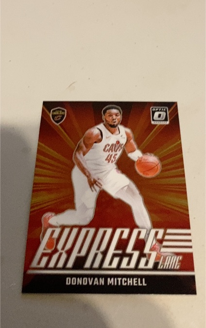 2024-25 Panini Donruss Optic #12 Donovan Mitchell Express Lane — front