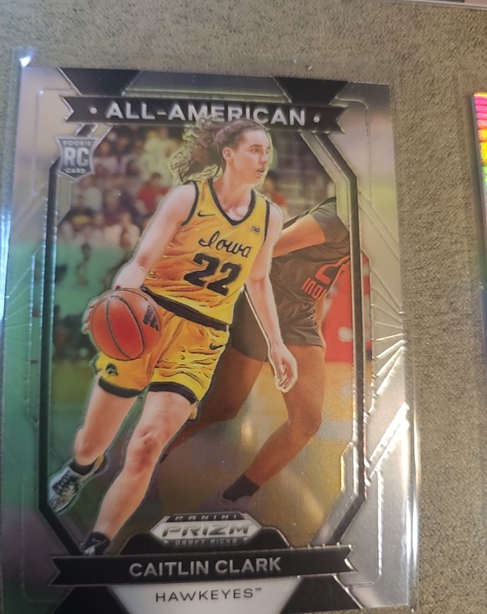 2024 Panini Prizm Draft Picks All-American #23 Caitlin Clark — front