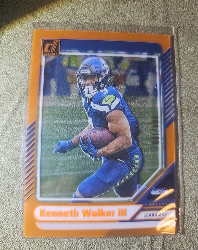 2024 Panini Clearly Donruss #47 Kenneth Walker III — front