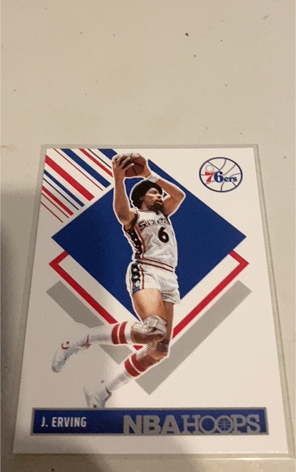 2024-25 Panini NBA Hoops Tribute #300 Julius Erving — front