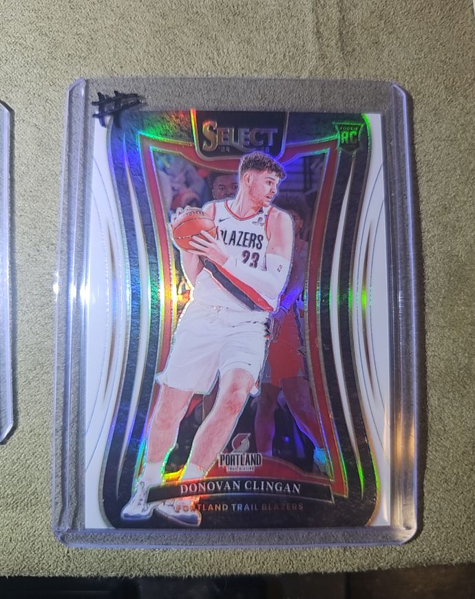 2024-25 Panini Select #RC Donovan Clingan — front