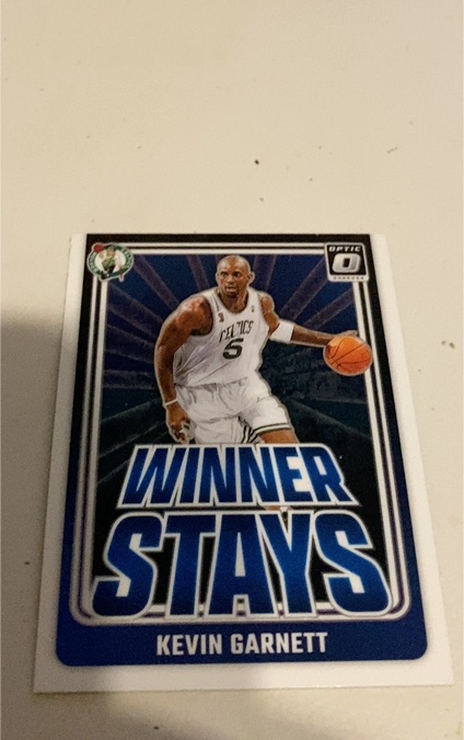 2024-25 Panini Donruss Optic #17 Kevin Garnett Winner Stays — front