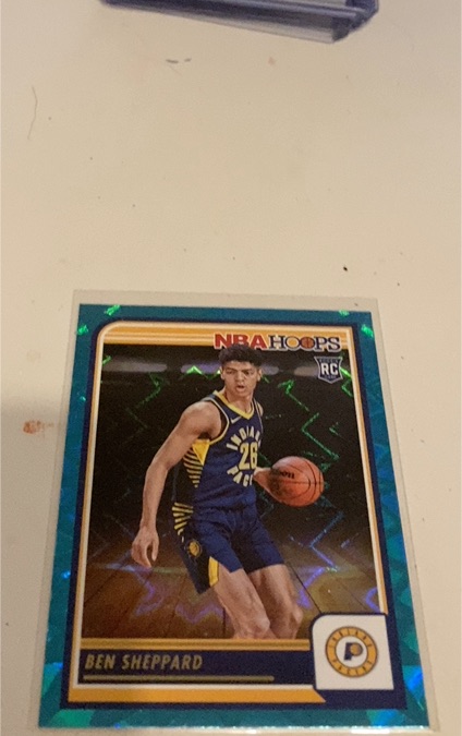 2023-24 Panini NBA Hoops #261 Ben Sheppard — front