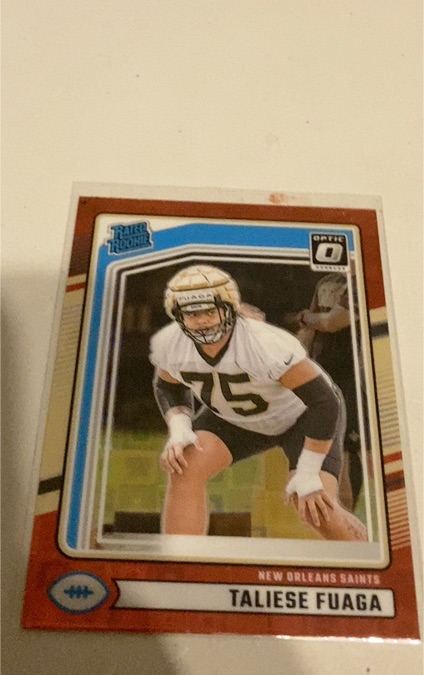 2024 Donruss Optic #310 Taliese Fuaga — front