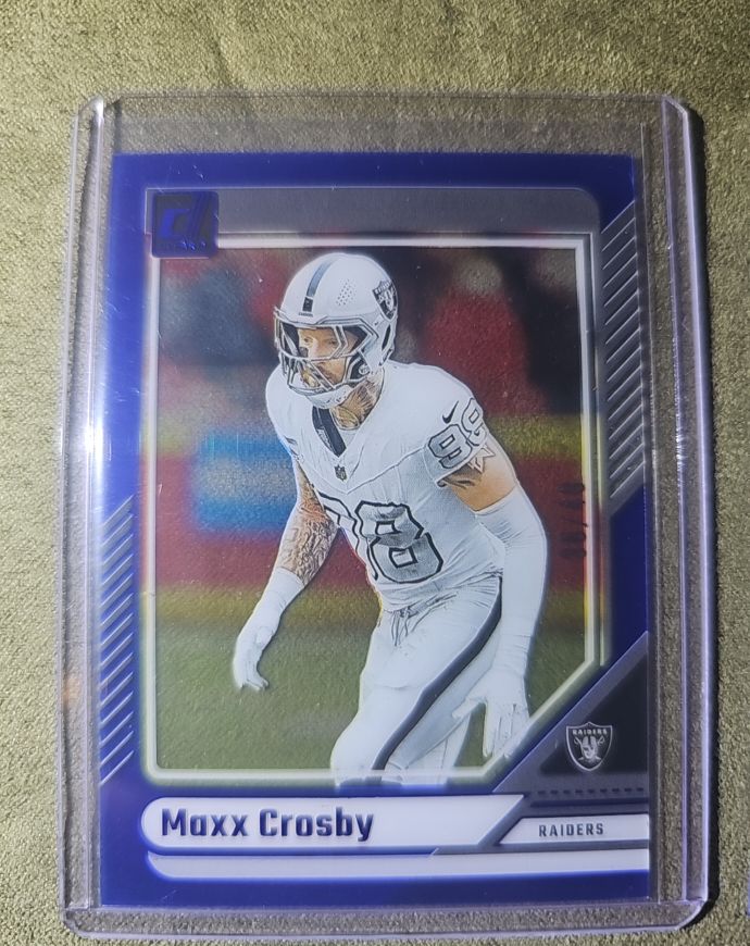 2024 Donruss Clearly #29 Maxx Crosby — front