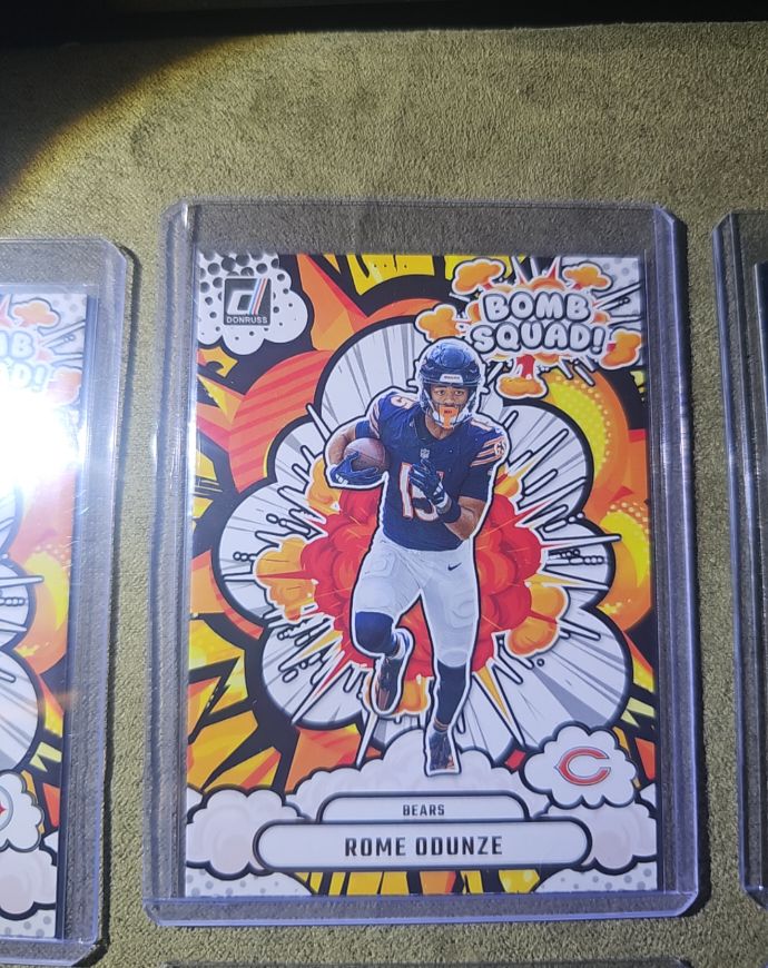 2025 Donruss Bomb Squad #BS-ROE Rome Odunze — front